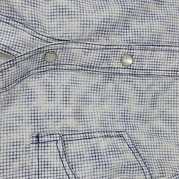 Rough Stock Panhandle Mens Pearl Snap 100% Cotton Western Button Up Size L - Picture 9 of 15